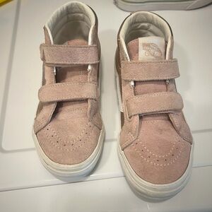 Vans Kids Blush Suede Sneakers